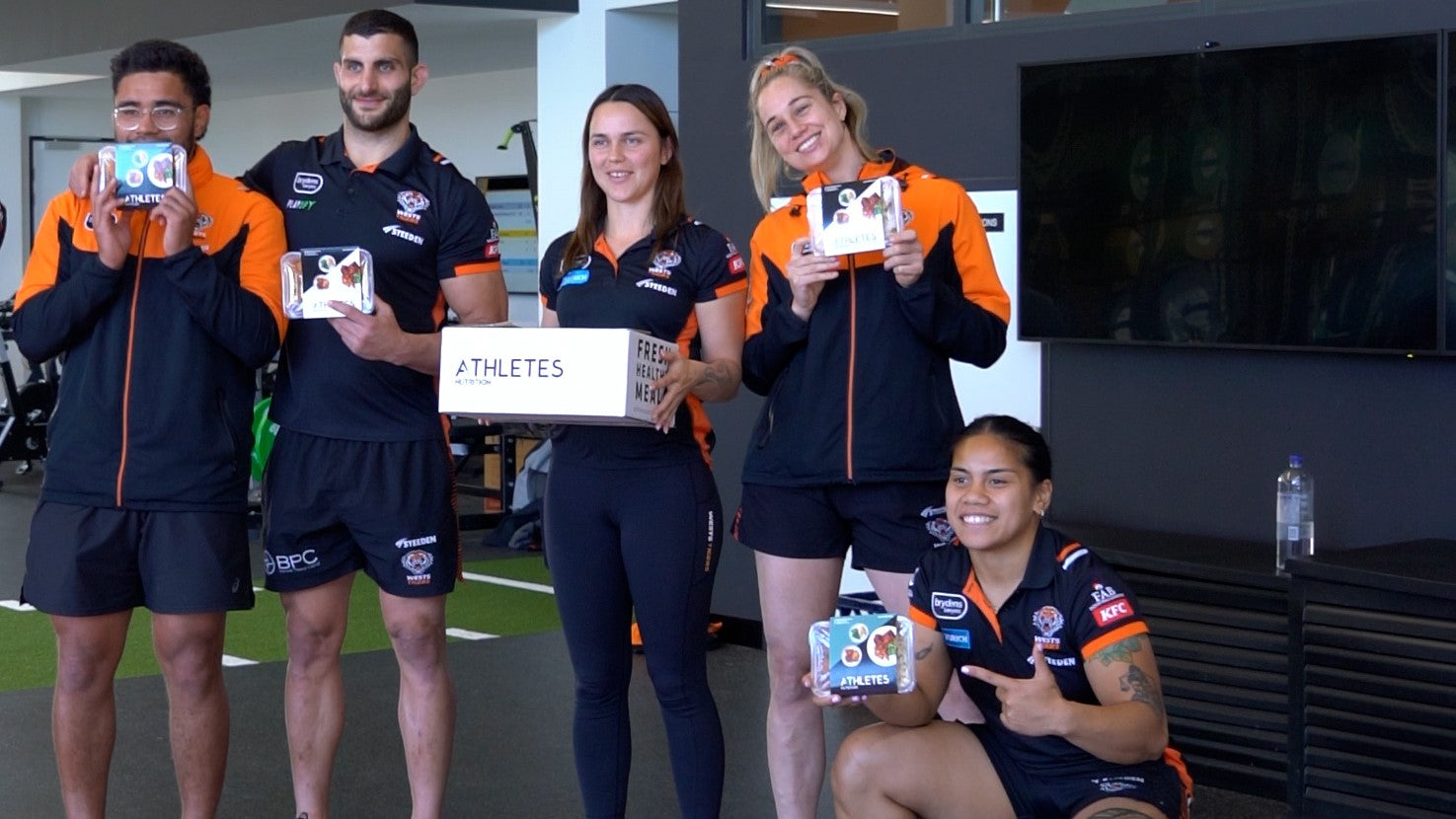 Wests Tigers x Athletes Nutrition Meals