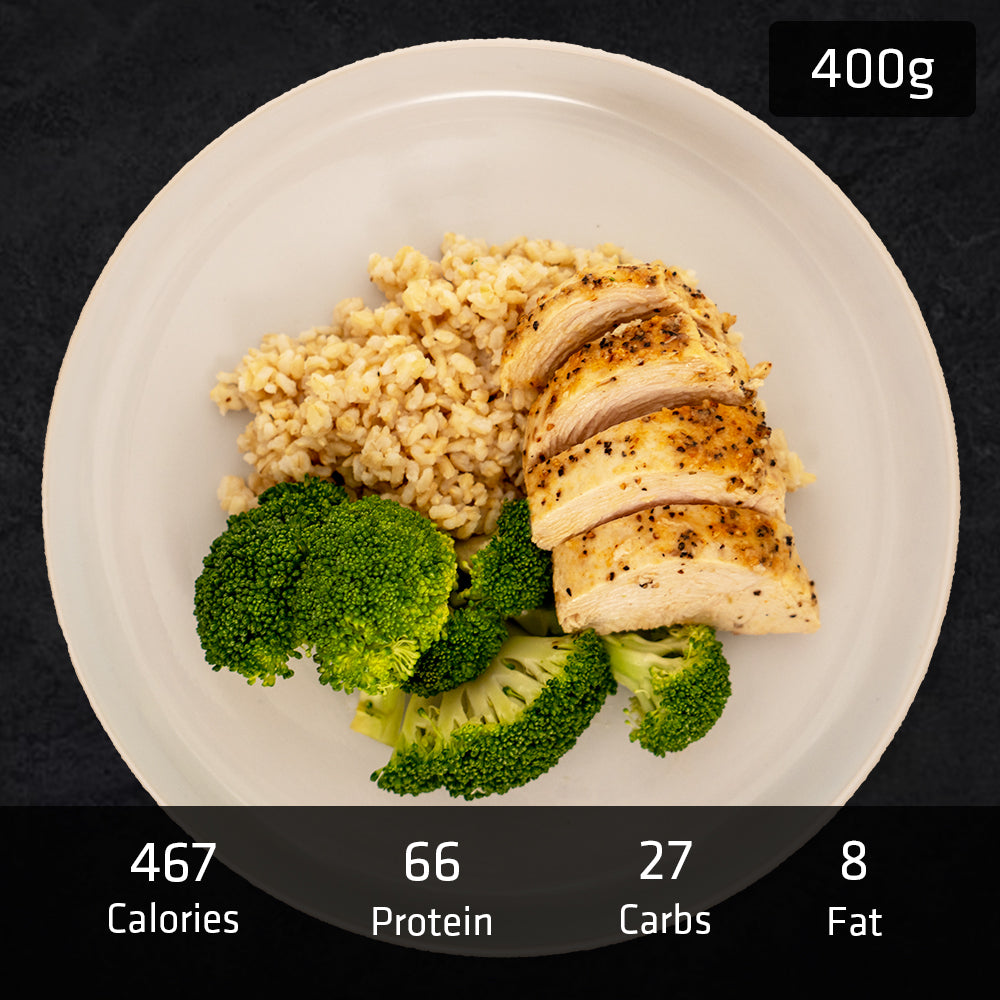 MUSCLE MEAL | Chicken Breast with Brown Rice & Vegetables