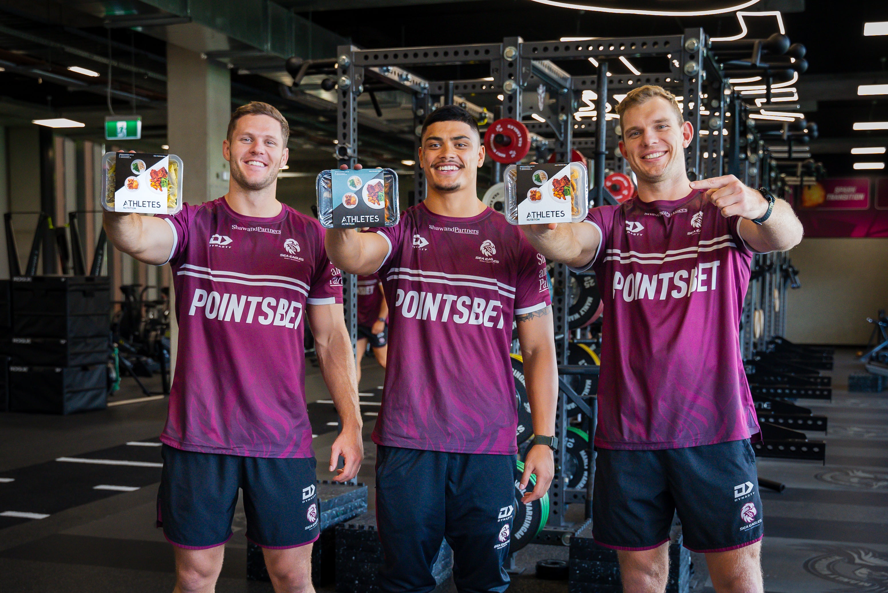 Manly Sea Eagles x Athletes Nutrition Meals