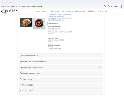How to Manage & Update your Subscription UPDATED