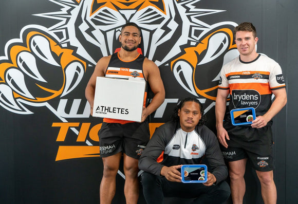 Athletes Nutrition join the Wests Tigers as an official supplier