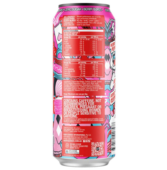 BSC Energy Drink- Berry Burst