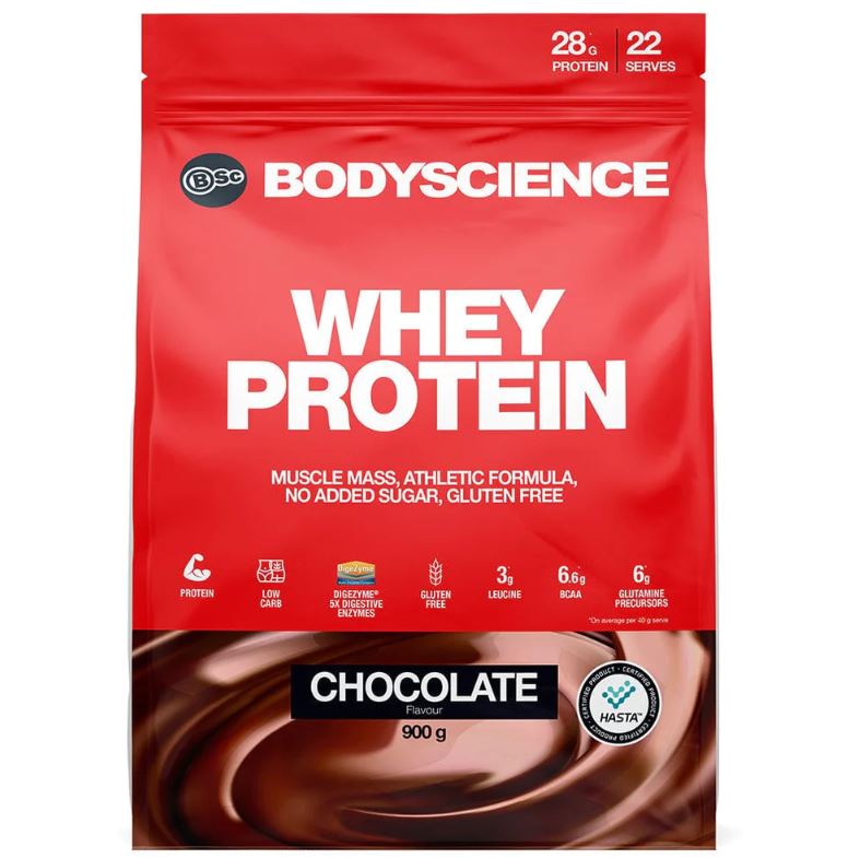 BSC Whey Protein 900g - HASTA CERTIFIED - CHOCOLATE
