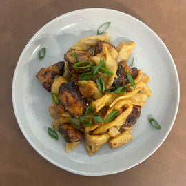 Chilli Peanut Chicken Noodles