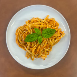 Creamy Roma Chicken Fettuccine