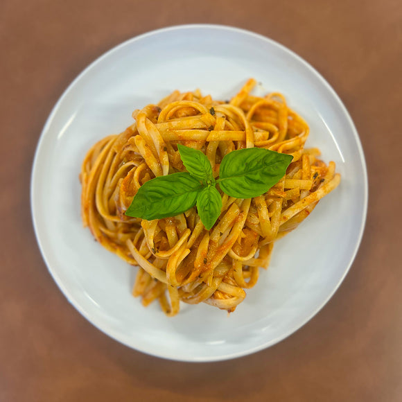 Creamy Roma Chicken Fettuccine