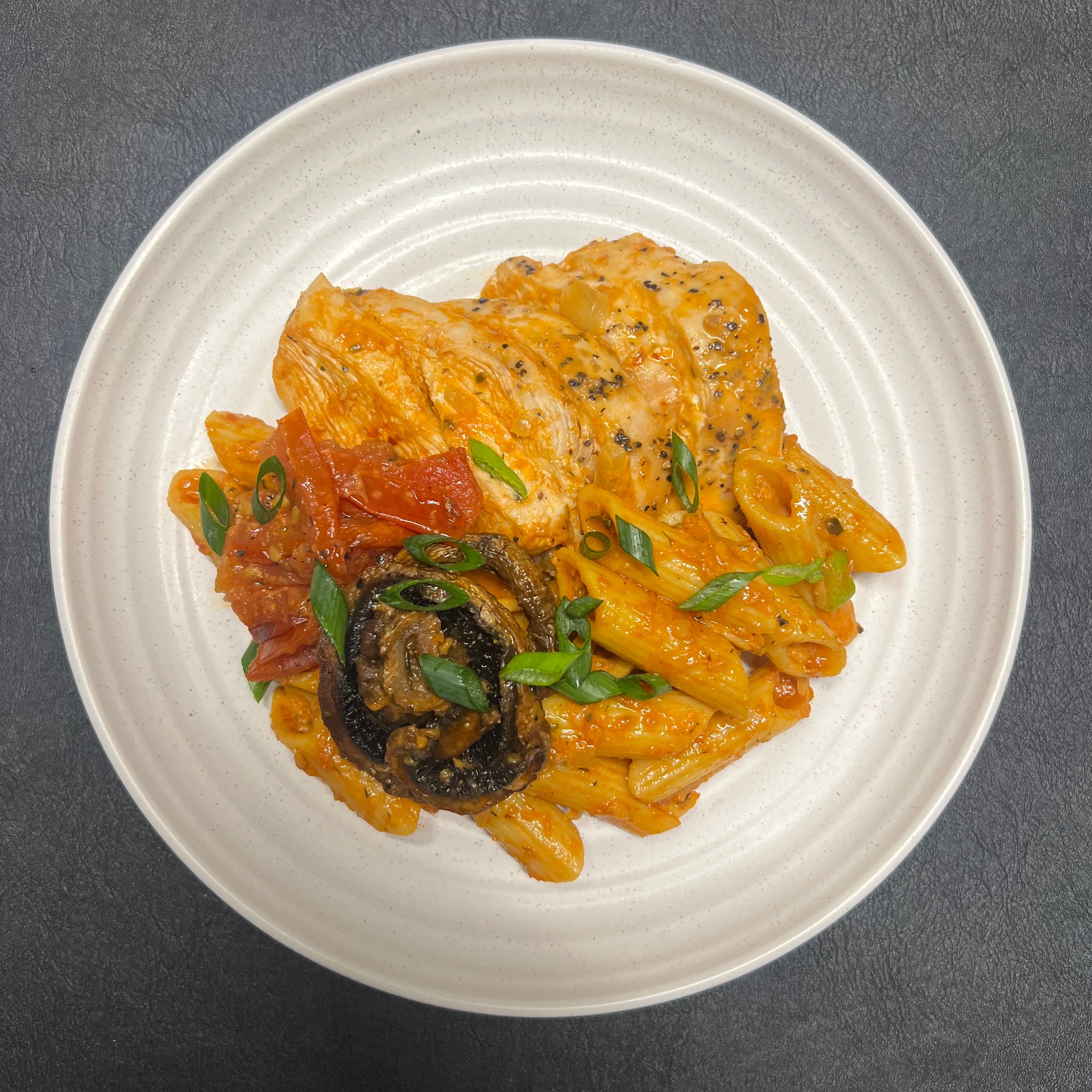 Creamy Chilli Pasta with Chicken Breast