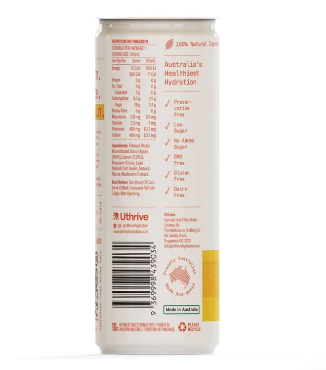 Uthrive Hydration - Blood Orange - 0