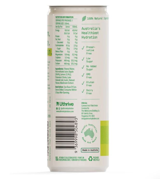 Uthrive Hydration - Desert Lime - 0