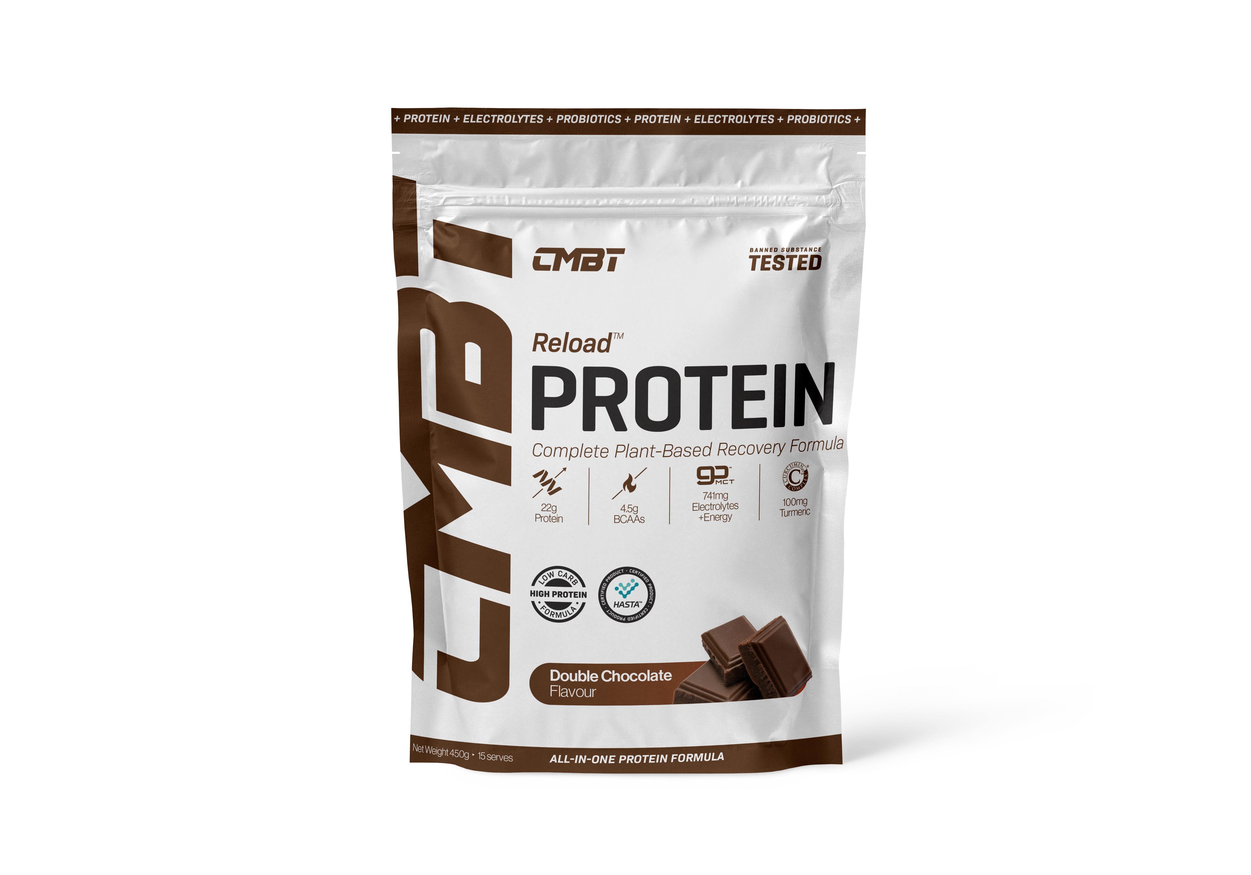 CMBT Reload™ Protein Powder 450g - Chocolate