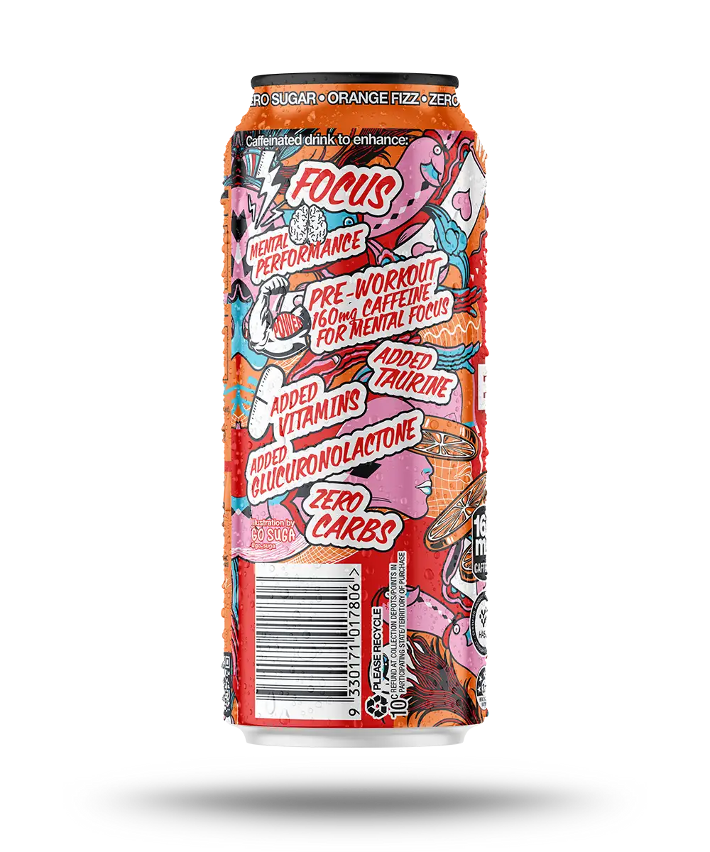 BSC Energy Drink- Orange Fizz