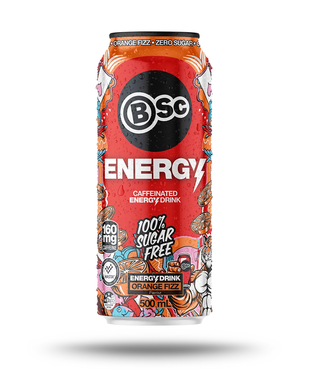 BSC Energy Drink- Orange Fizz