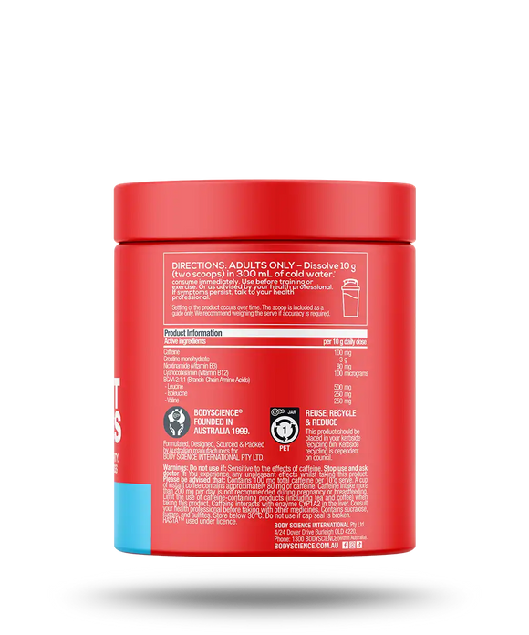 K-OS Pre-Workout Blue Gummies 300g - HASTA CERTIFIED