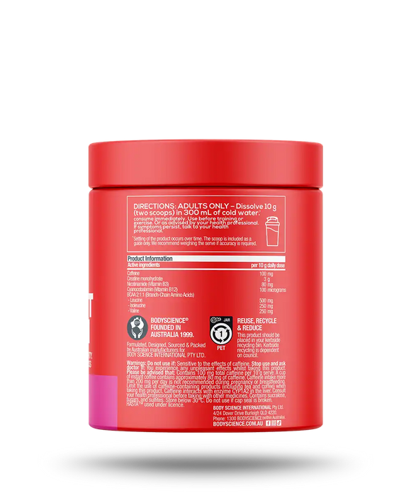 K-OS Pre-Workout Juicy Watermelon 300g - HASTA CERTIFIED