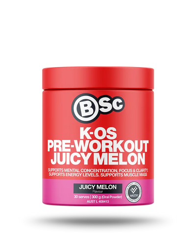 K-OS Pre-Workout Juicy Watermelon 300g - HASTA CERTIFIED