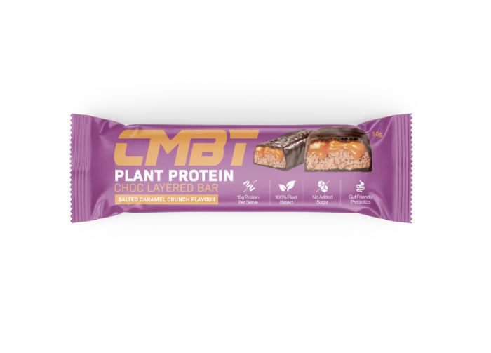 CMBT Choc Layered Protein Bar - SALTED CARAMEL CRUNCH