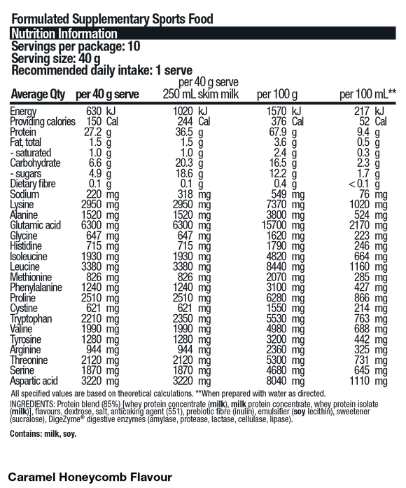 BSc x Violet Crumble Protein Powder - 400g