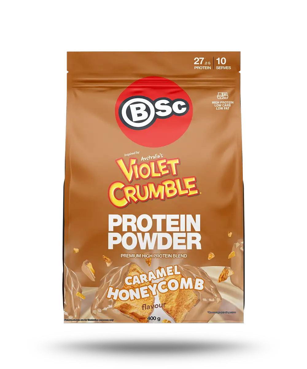 BSc x Violet Crumble Protein Powder - 400g