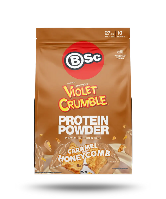 BSc x Violet Crumble Protein Powder - 400g