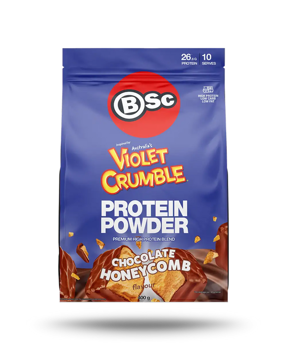 BSc x Violet Crumble Protein Powder - 400g