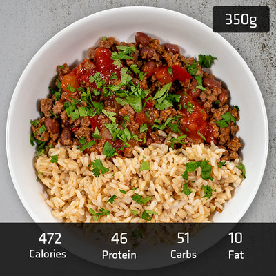 Beef Taco Bowl with Brown Rice - 0