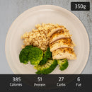 Lemon Pepper Chicken Breast with Brown Rice & Vegetables-2