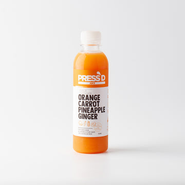 Cold Pressed Juice - Orange, Carrot, Pineapple & Ginger
