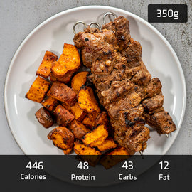 Souvlaki Lamb with Sweet Potato & Tzatziki Sauce - 0