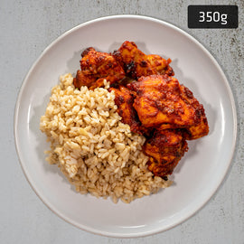 Tandoori Chicken with Brown Rice & Mint Yoghurt Sauce