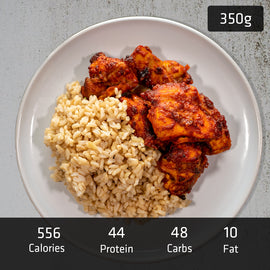 Tandoori Chicken with Brown Rice & Mint Yoghurt Sauce - 0