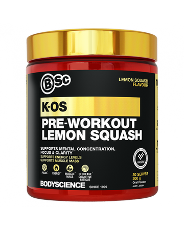 Pre-Workout Lemon Squash - Ready To Mix Single Serve