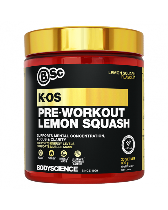 Pre-Workout Lemon Squash - Ready To Mix Single Serve