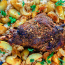 Greek Roast Lamb with Vegetables & Brown Rice-2
