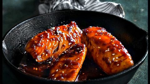 CUSTOM MEAL | Teriyaki Salmon